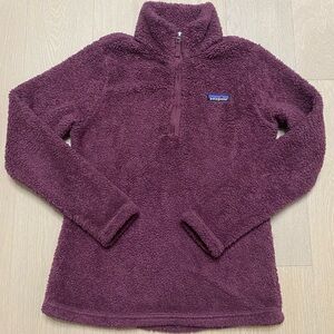 Patagonia Women's Los Gatos 1/4-Zip xs burgundy Style #25235